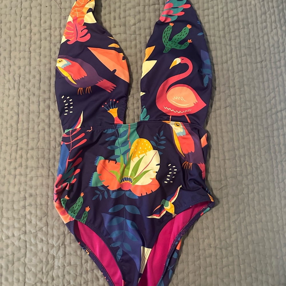 Averie swimsuit Rayne print, L